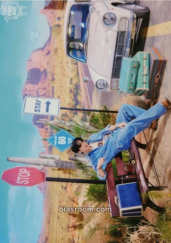 Changbin JYP JAPAN POPUP STORE 2023 Photocard - Stray Kids - Stray Kids K-pop photocard