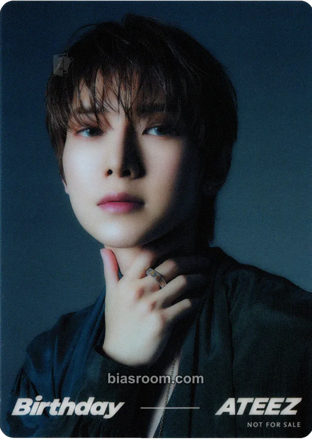Yeosang Birthday Photocard - ATEEZ - ATEEZ K-pop photocard