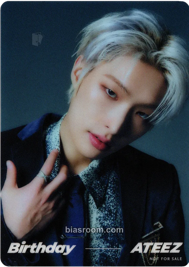 Mingi Birthday Photocard - ATEEZ - ATEEZ K-pop photocard