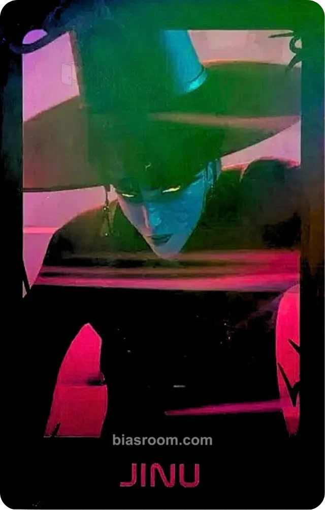 KPop Demon Hunters - Jinu - Saja Boys 1st Membership Kit Other photocard set holographic (hologram)