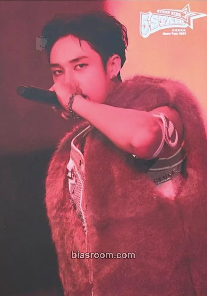 Bang Chan 5-Star Dome Tour 2023 Photocard - Stray Kids - Stray Kids K-pop photocard