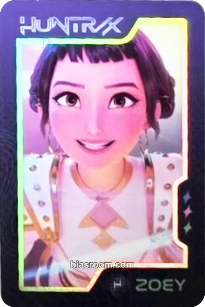 Zoey Seoul Pop-Up Photocard - KPop Demon Hunters - KPop Demon Hunters K-pop photocard