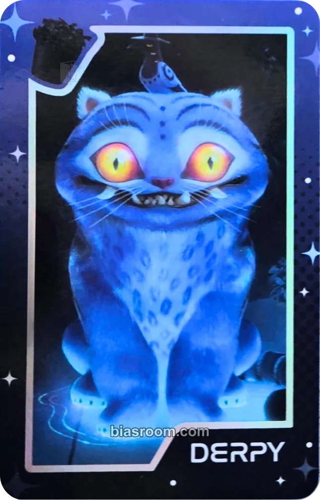 Derpy Seoul Pop-Up Photocard - KPop Demon Hunters - KPop Demon Hunters K-pop photocard