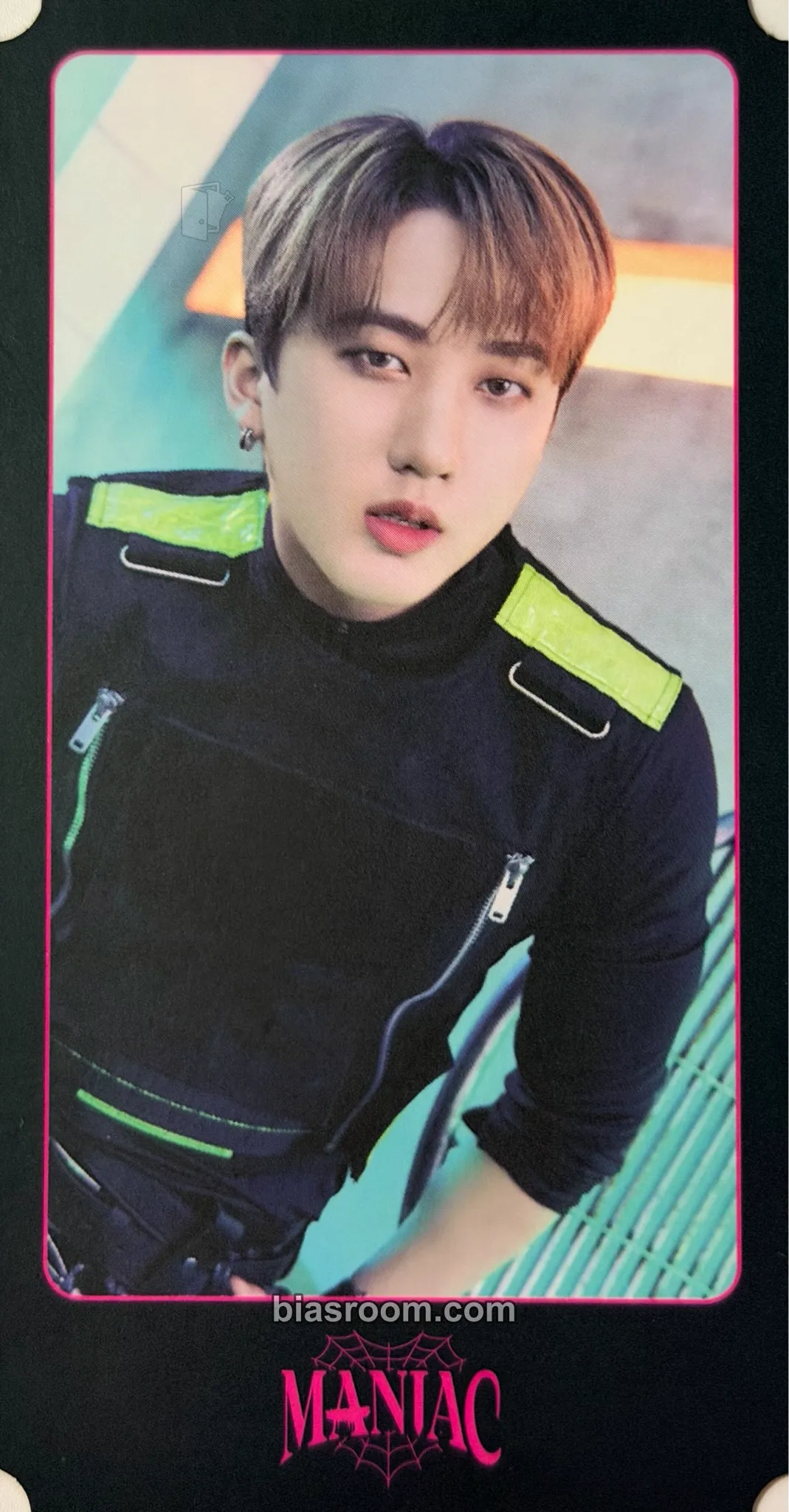 Changbin Maniac World Tour Photocard - Stray Kids - Stray Kids K-pop photocard