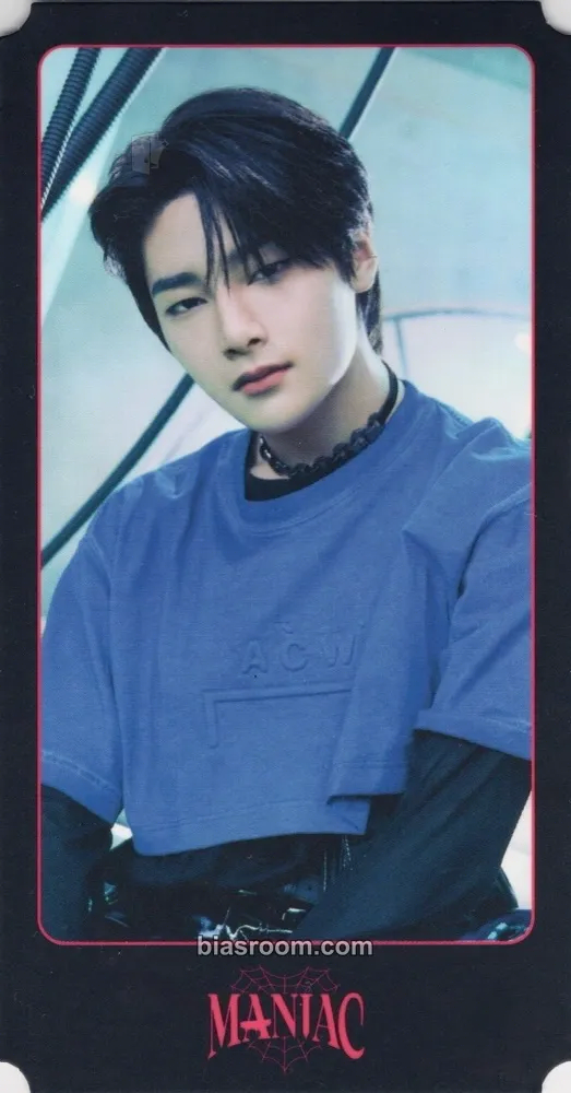 I.N Maniac World Tour Photocard - Stray Kids - Stray Kids K-pop photocard