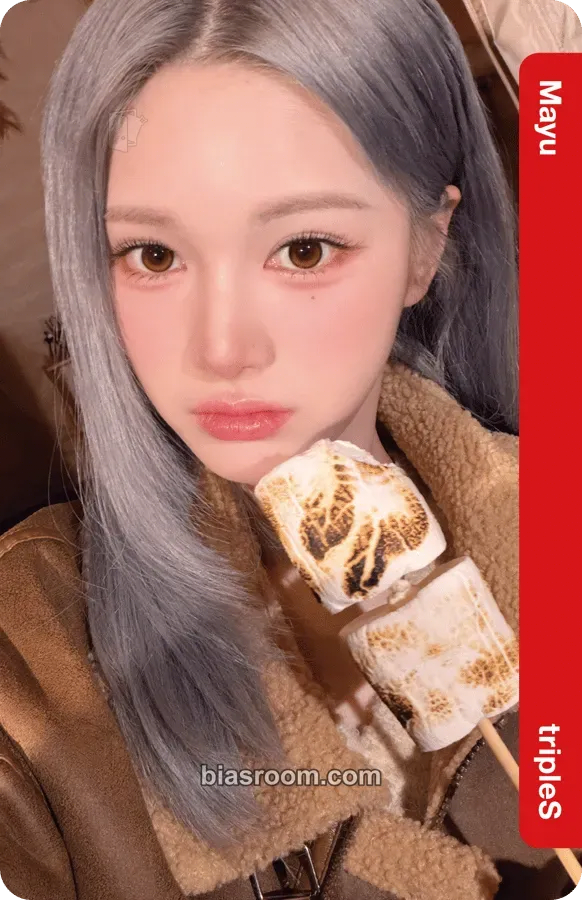 Mayu tripleS x Lotte Home Shopping Photocard - tripleS - tripleS K-pop photocard