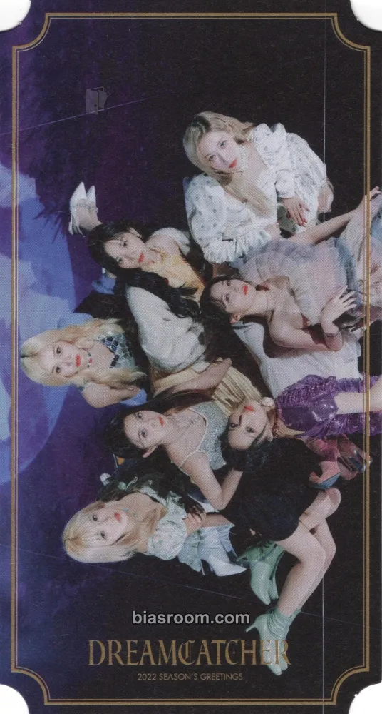 2022 Season's Greetings Photocard - Dreamcatcher - Dreamcatcher K-pop photocard