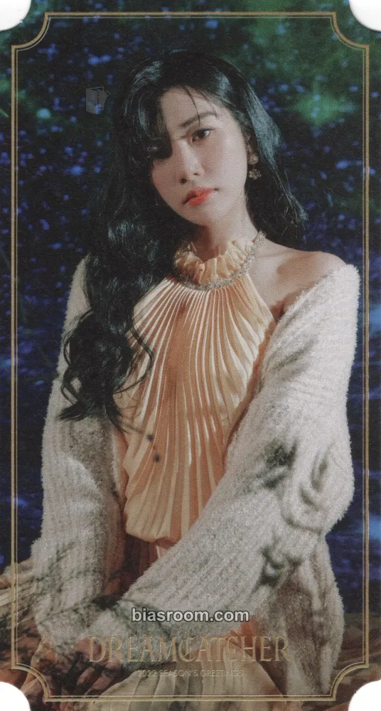 JiU 2022 Season's Greetings Photocard - Dreamcatcher - Dreamcatcher K-pop photocard
