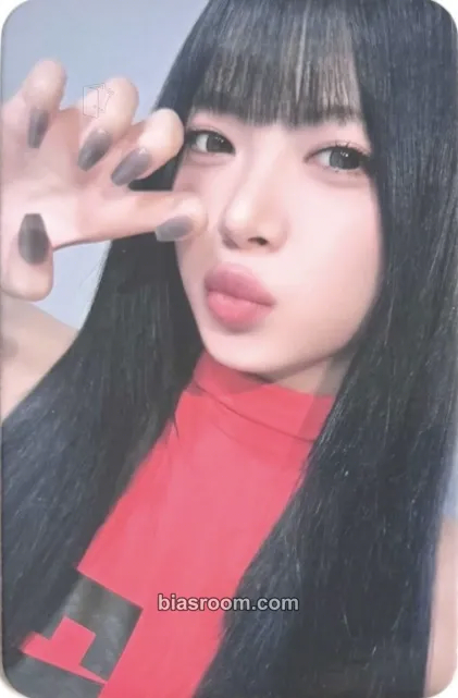 Hong Eunchae SPAGHETTI Photocard - LE SSERAFIM - LE SSERAFIM K-pop photocard