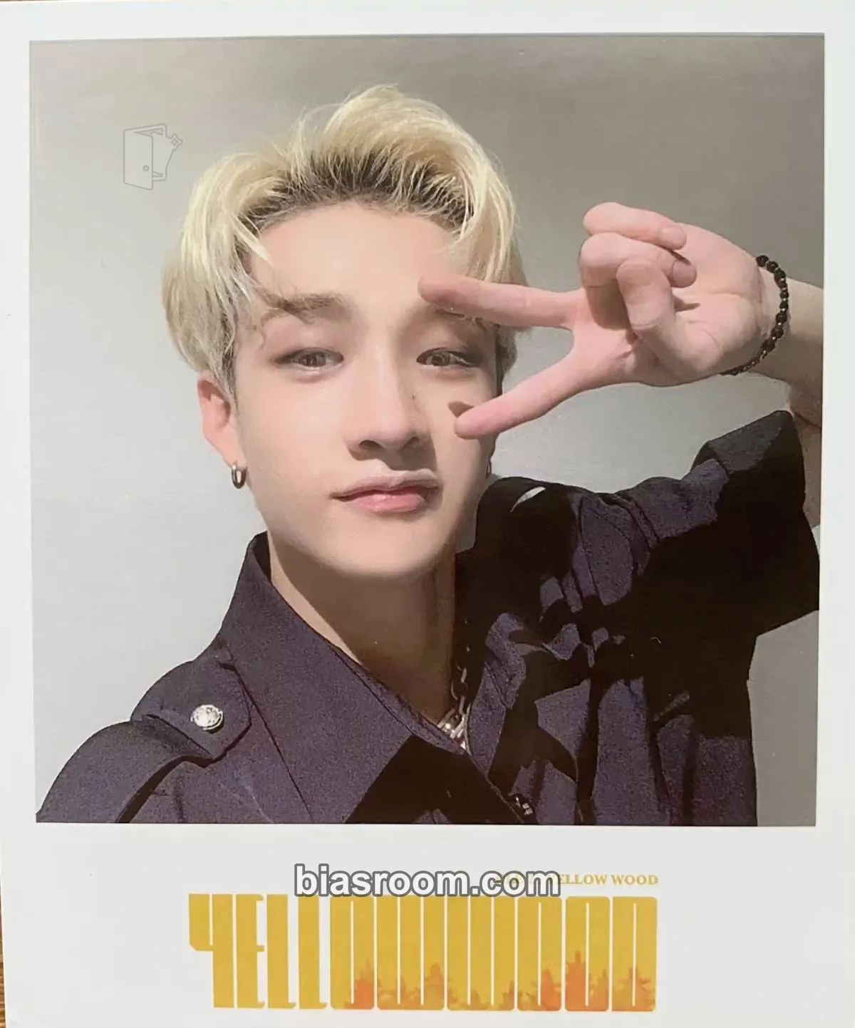 Bang Chan Clé 2: Yellow Wood Photocard - Stray Kids - Stray Kids K-pop photocard