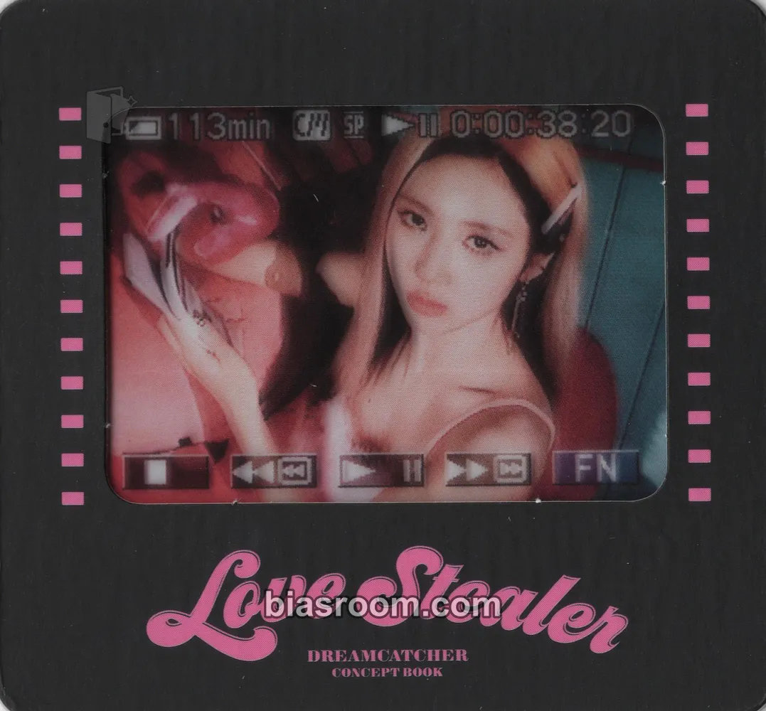 Yoohyeon Love Catcher & Love Stealer Photocard - Dreamcatcher - Dreamcatcher K-pop photocard