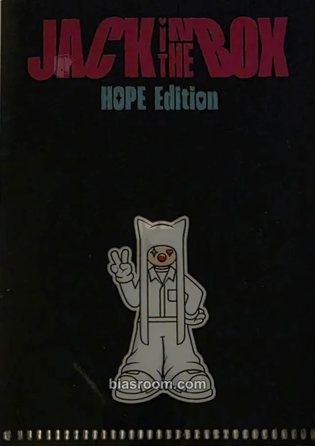 BTS - j-hope - Jack In The Box (Hope Edition) Album pre-order benefit (pob) mini l-holder ktown4u