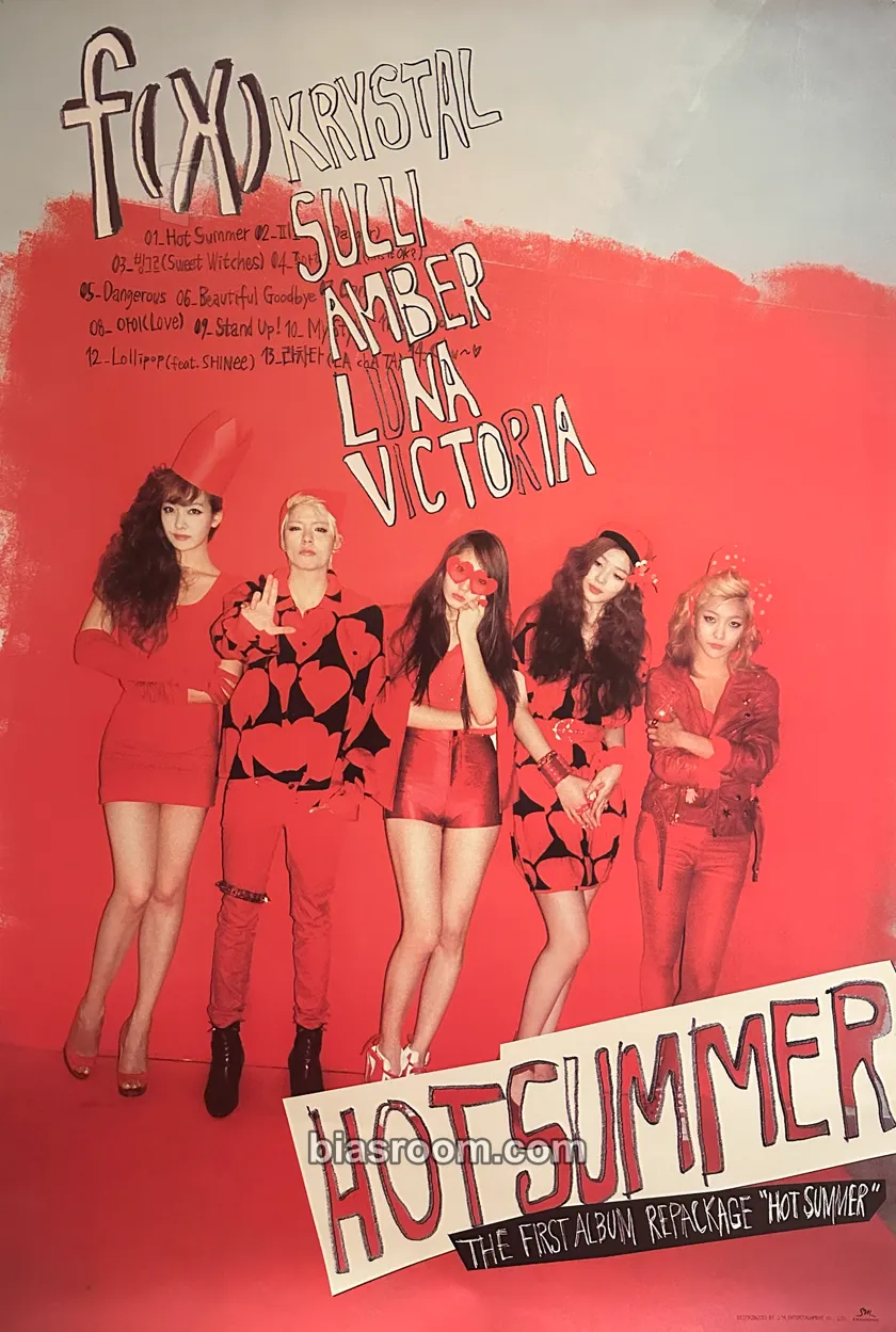 Hot Summer Photocard - f(x) - f(x) K-pop photocard