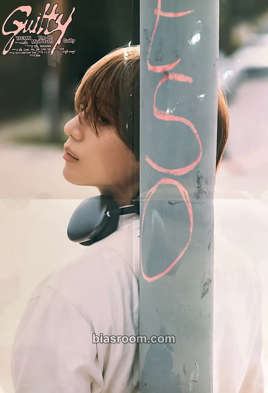 Taemin Guilty - The 4th Mini Album Photocard - Taemin K-pop photocard