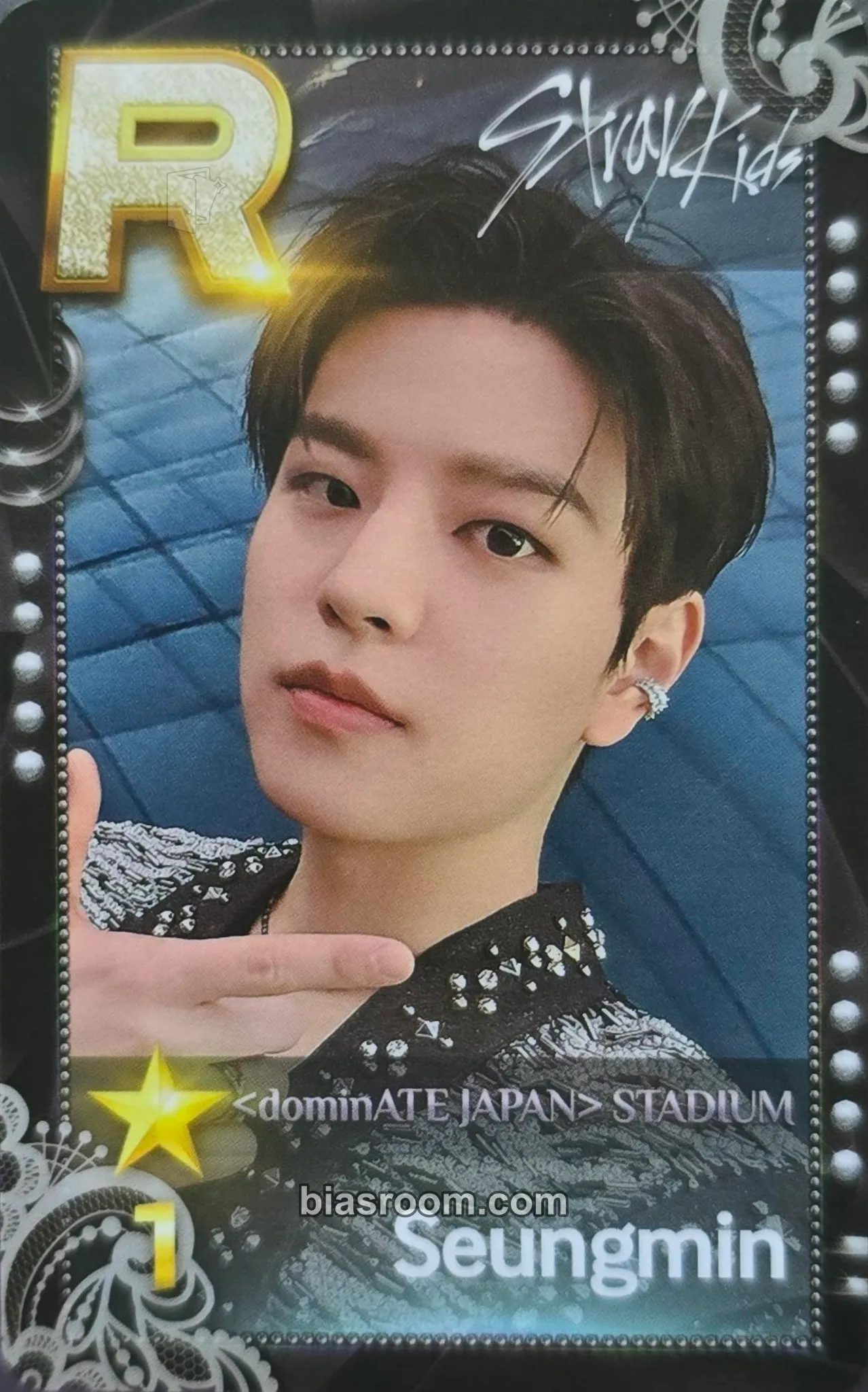 Seungmin DominATE World Tour Photocard - Stray Kids - Stray Kids K-pop photocard