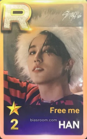 HAN Maniac World Tour Photocard - Stray Kids - Stray Kids K-pop photocard