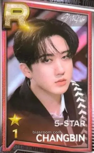 Changbin 5-Star Dome Tour 2023 Photocard - Stray Kids - Stray Kids K-pop photocard