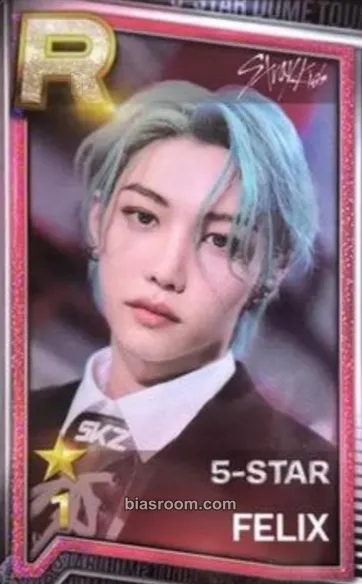 Felix 5-Star Dome Tour 2023 Photocard - Stray Kids - Stray Kids K-pop photocard
