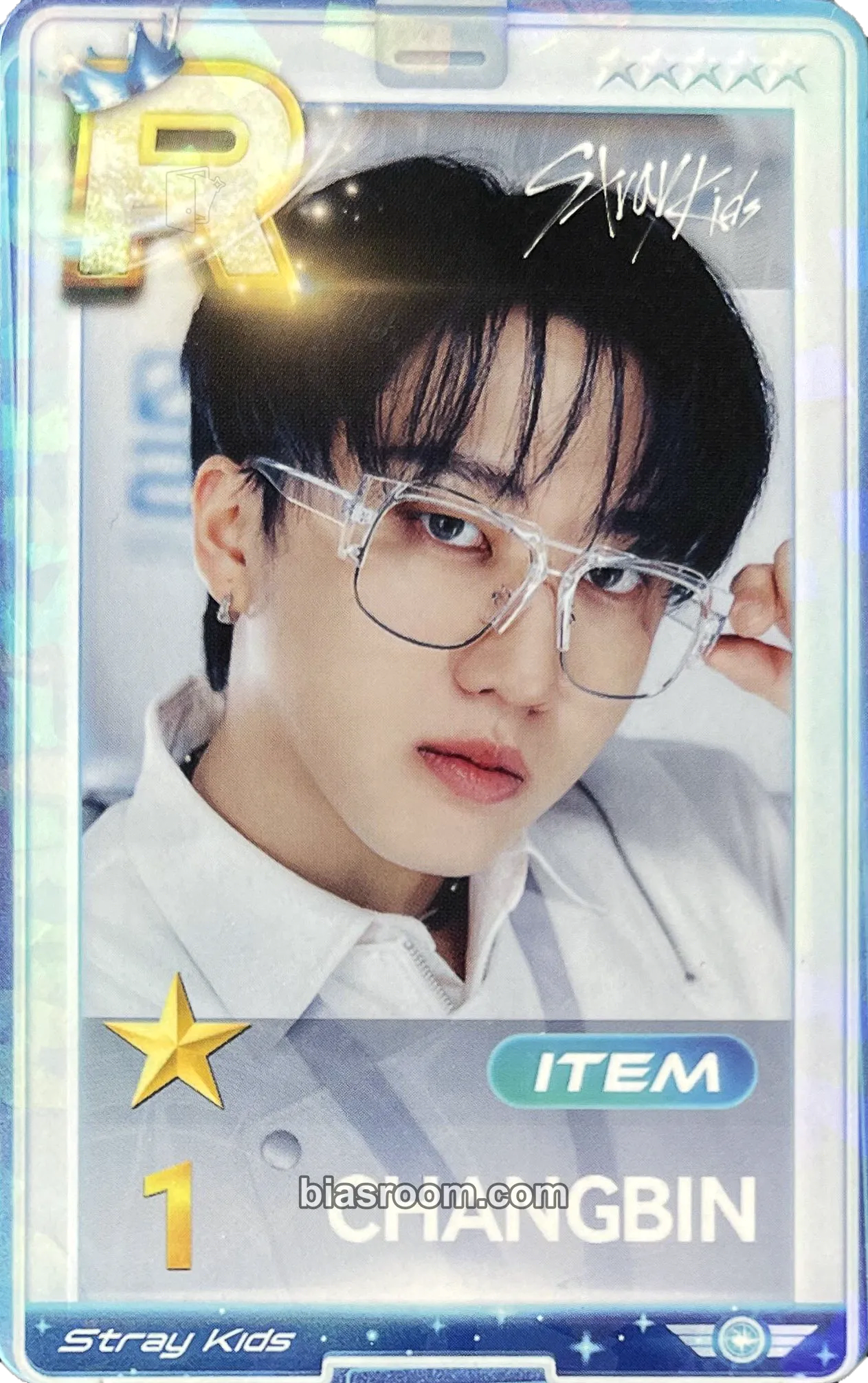 Changbin SuperStar JYP (Pop-Ups Only) Photocard - Stray Kids - Stray Kids K-pop photocard