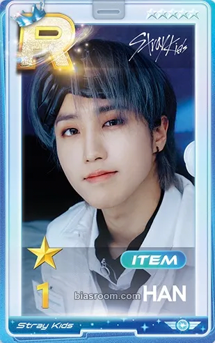 HAN SuperStar JYP (Pop-Ups Only) Photocard - Stray Kids - Stray Kids K-pop photocard
