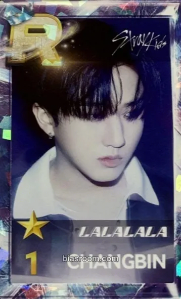 Changbin SuperStar JYP (Pop-Ups Only) Photocard - Stray Kids - Stray Kids K-pop photocard