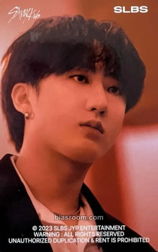 Changbin Samsung Galaxy SLBS Photocard - Stray Kids - Stray Kids K-pop photocard