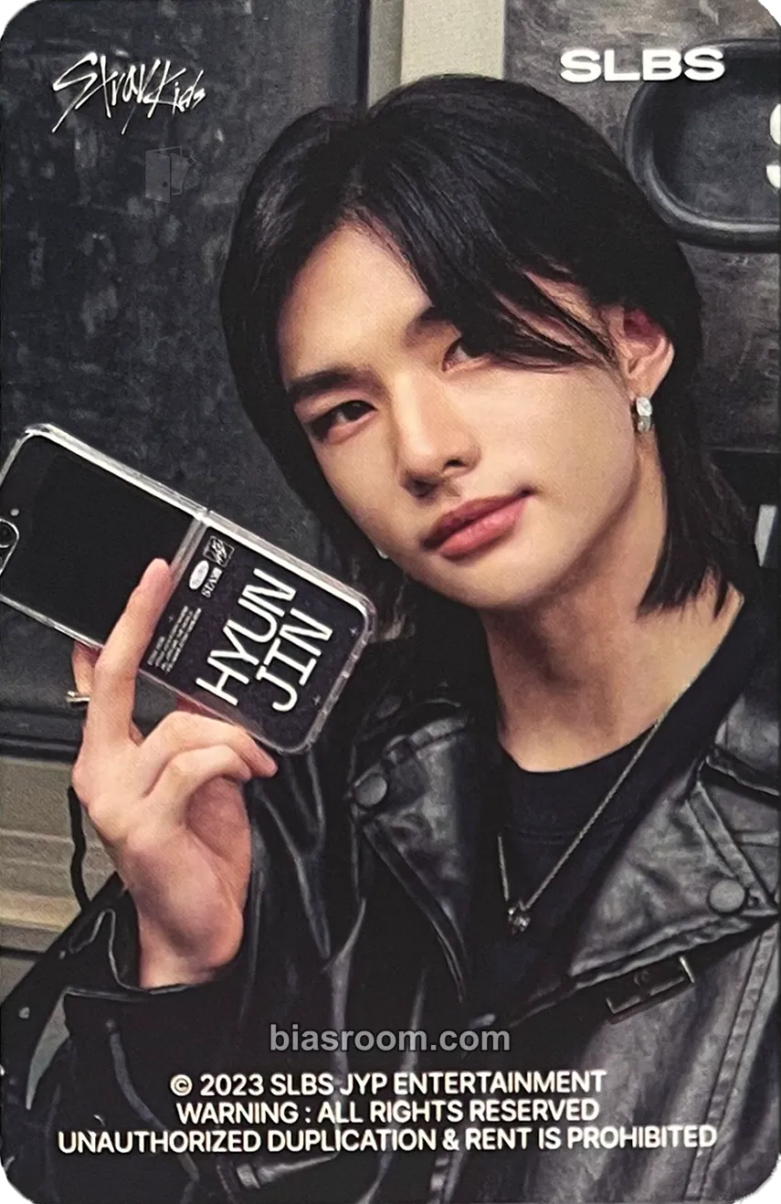 Hyunjin Samsung Galaxy SLBS Photocard - Stray Kids - Stray Kids K-pop photocard