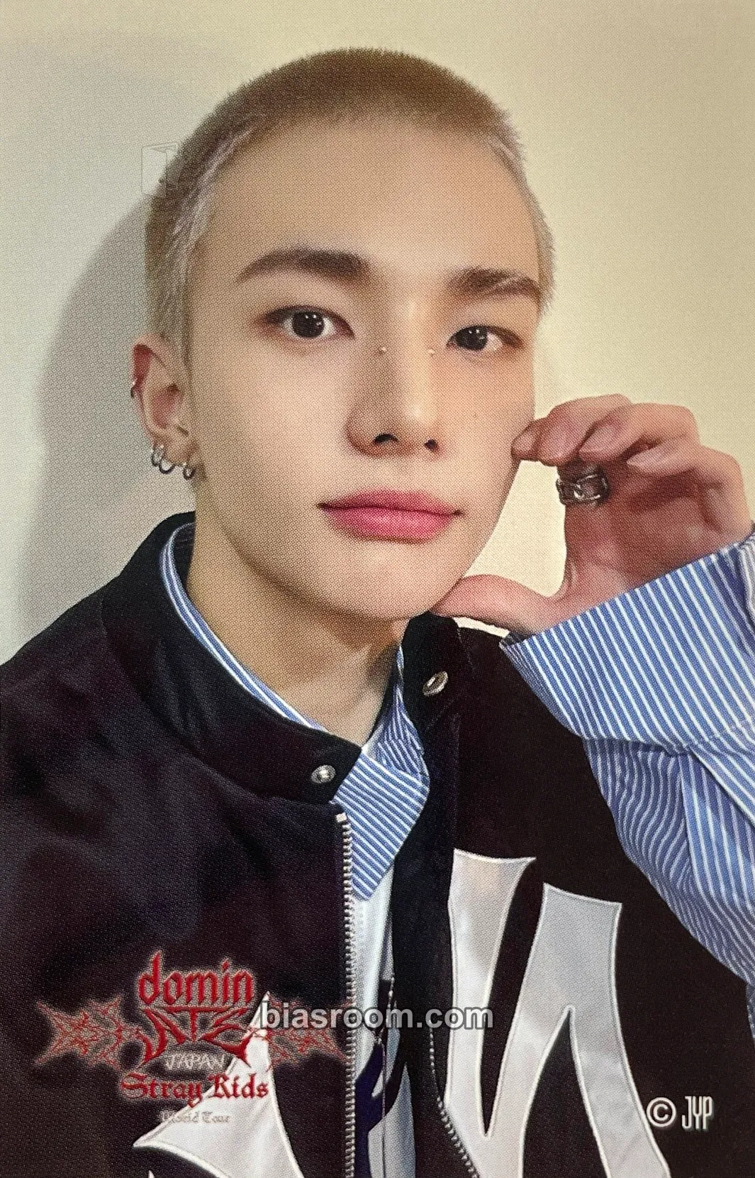 Hyunjin DominATE World Tour Photocard - Stray Kids - Stray Kids K-pop photocard