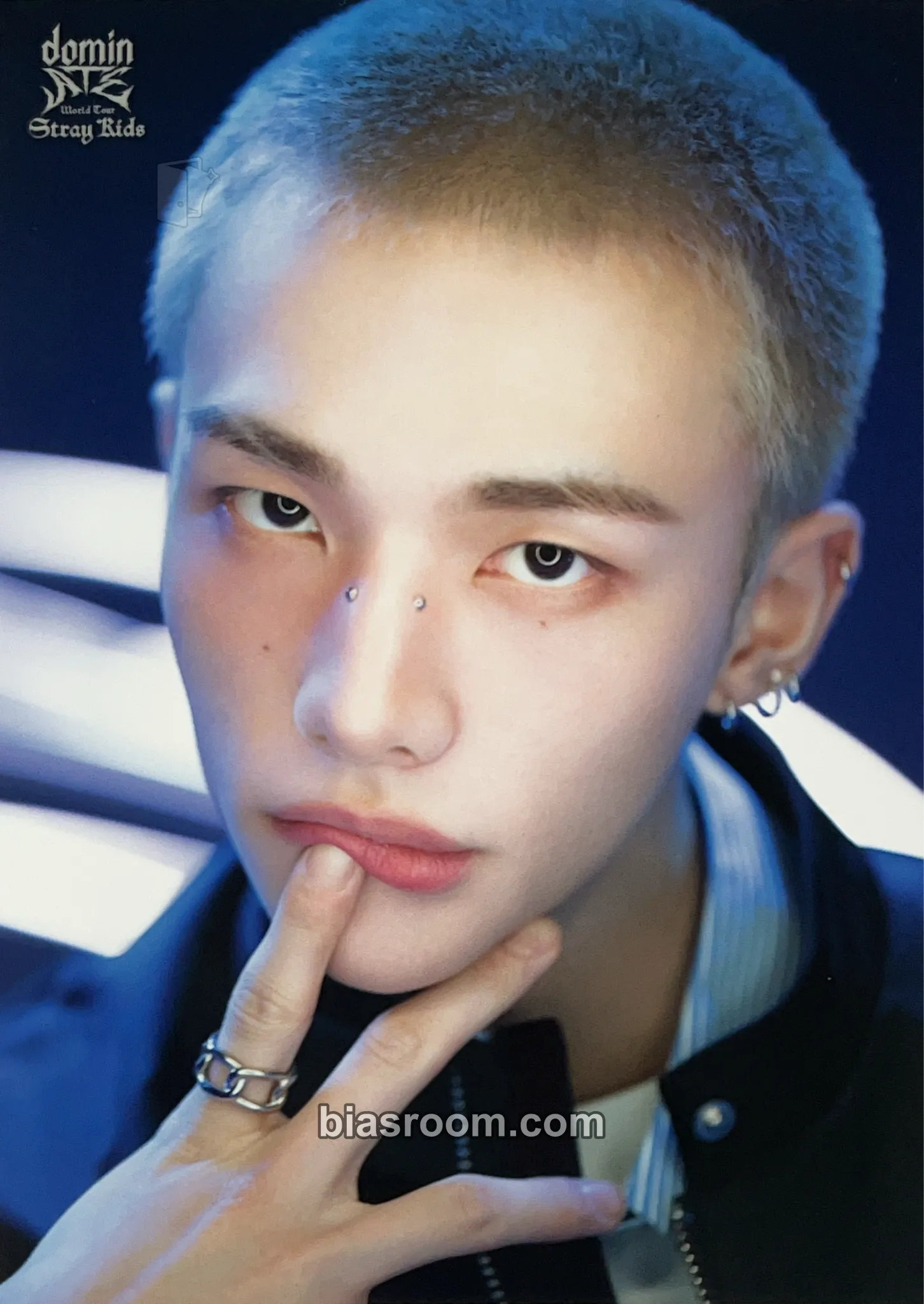 Hyunjin DominATE World Tour Photocard - Stray Kids - Stray Kids K-pop photocard
