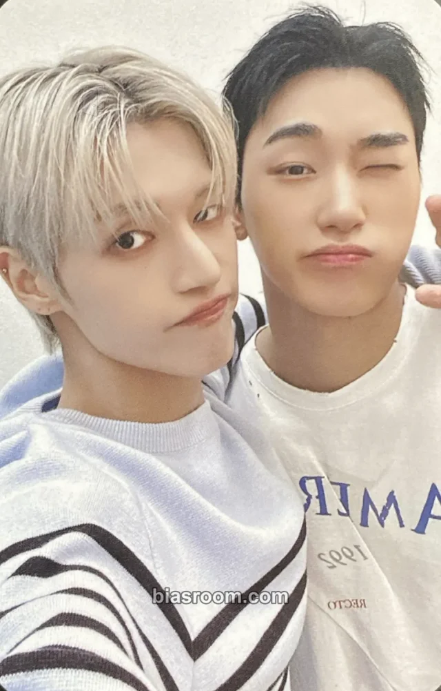 ATEEZ - San & Wooyoung - Golden Hour : Part.3 Album makestar unit photocard pre-order benefit (pob) US exclusive