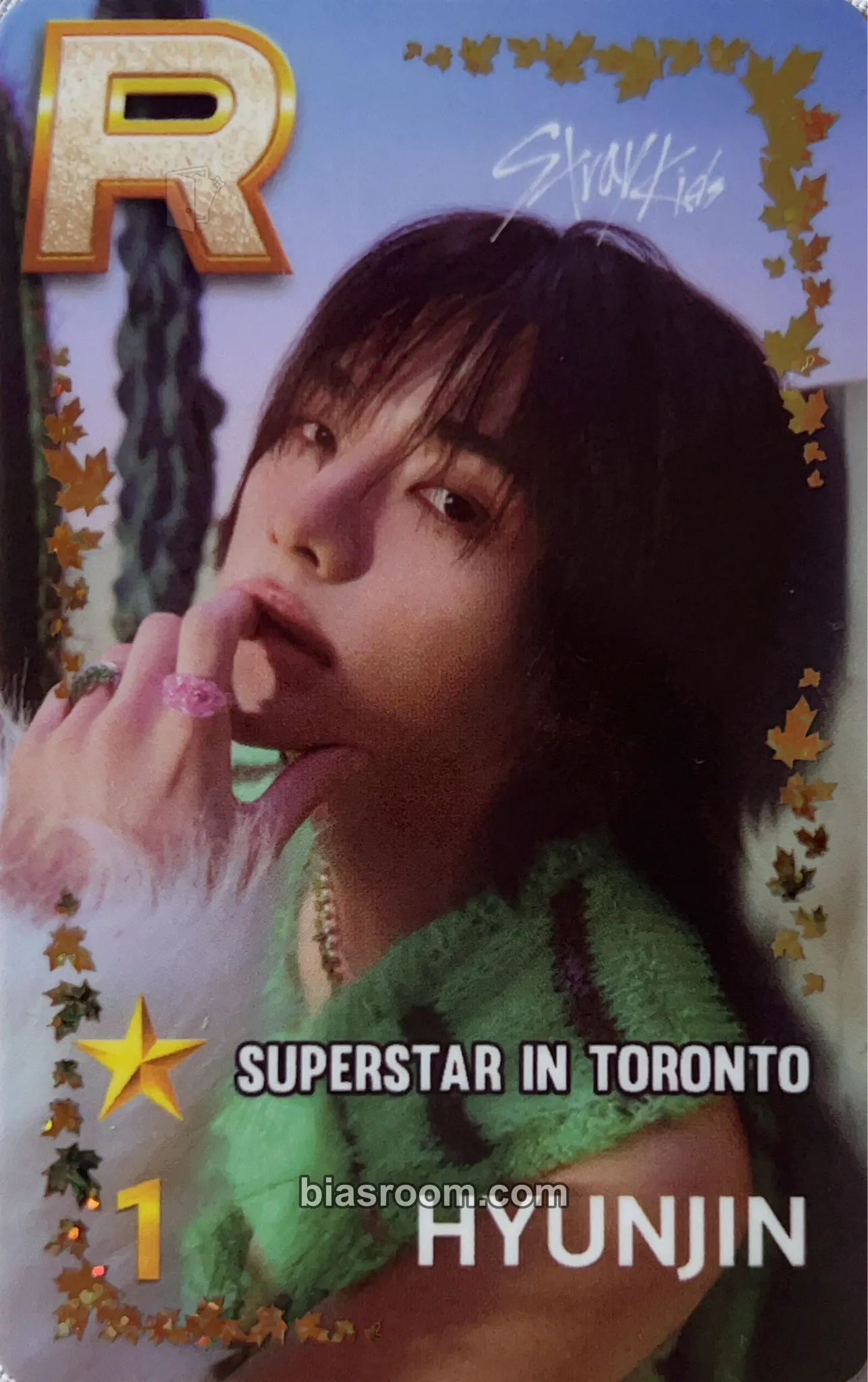 Hyunjin SuperStar JYP (Pop-Ups Only) Photocard - Stray Kids - Stray Kids K-pop photocard