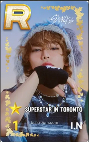 I.N SuperStar JYP (Pop-Ups Only) Photocard - Stray Kids - Stray Kids K-pop photocard