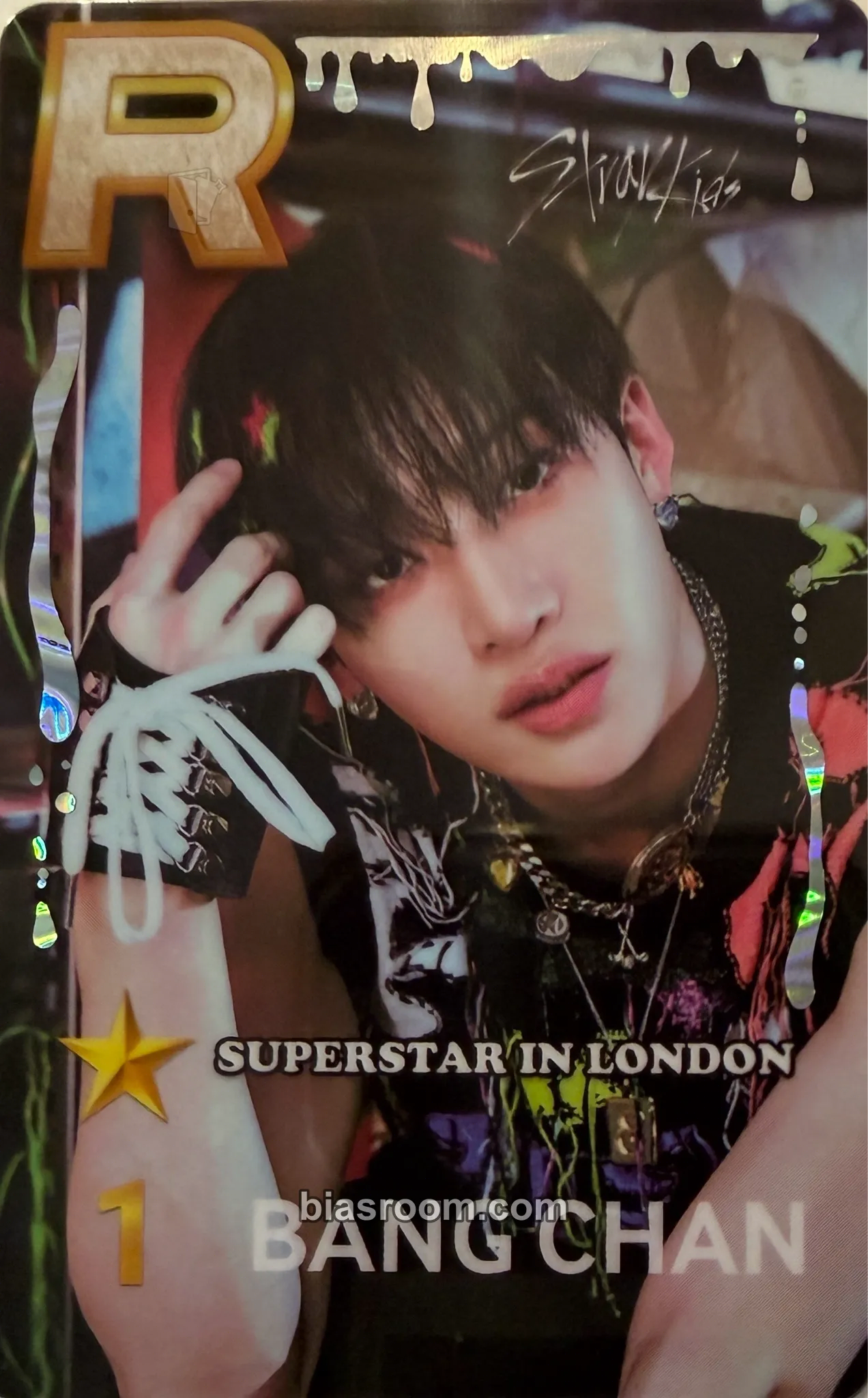 Bang Chan SuperStar JYP (Pop-Ups Only) Photocard - Stray Kids - Stray Kids K-pop photocard