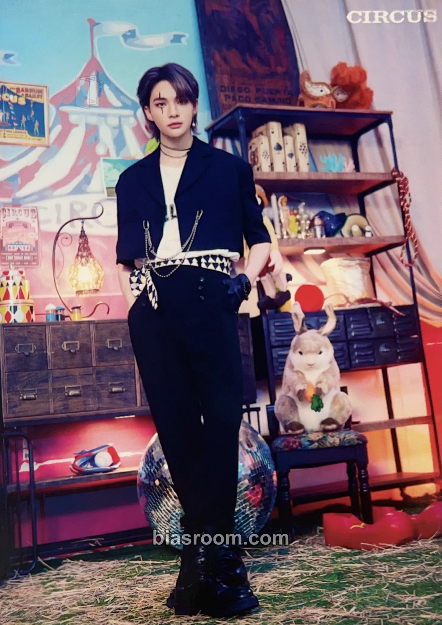 Hyunjin CIRCUS Photocard - Stray Kids - Stray Kids K-pop photocard