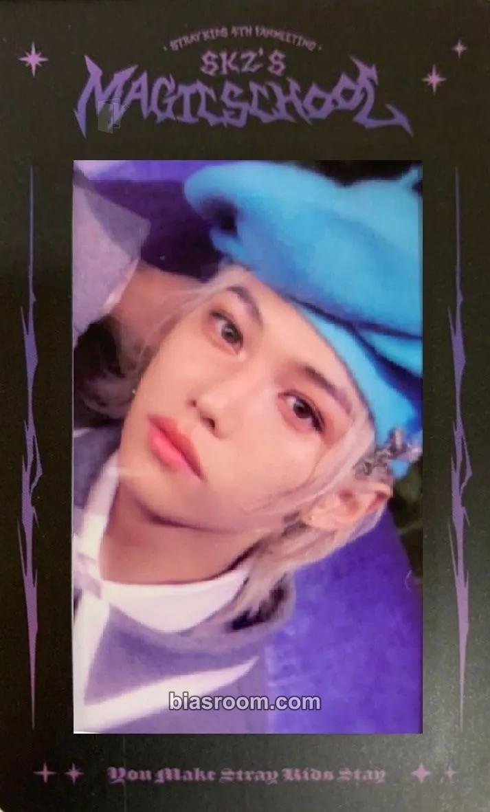 Felix 4th Fanmeeting - SKZ's Magic School Photocard - Stray Kids - Stray Kids K-pop photocard
