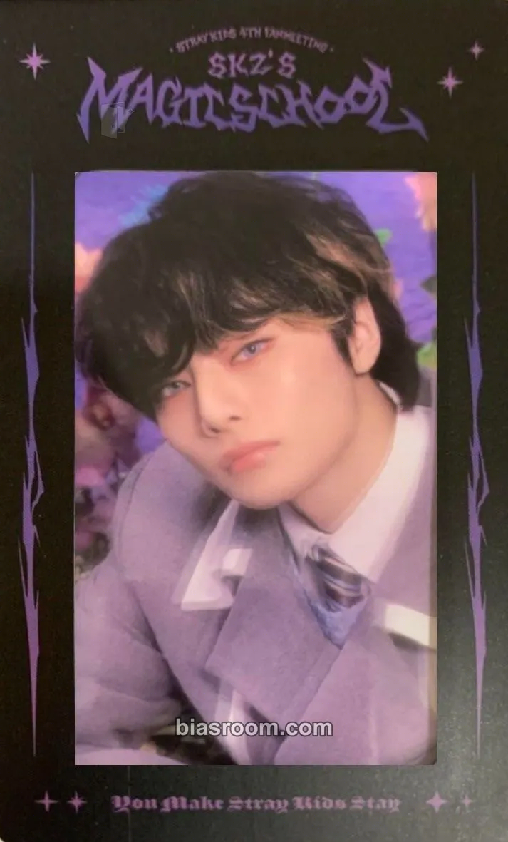 I.N 4th Fanmeeting - SKZ's Magic School Photocard - Stray Kids - Stray Kids K-pop photocard