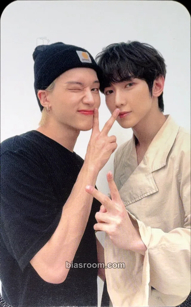 ATEEZ - Wooyoung & Yeosang - ZERO : FEVER Part.2 Album pob (pre-order benefit) video call/fancall