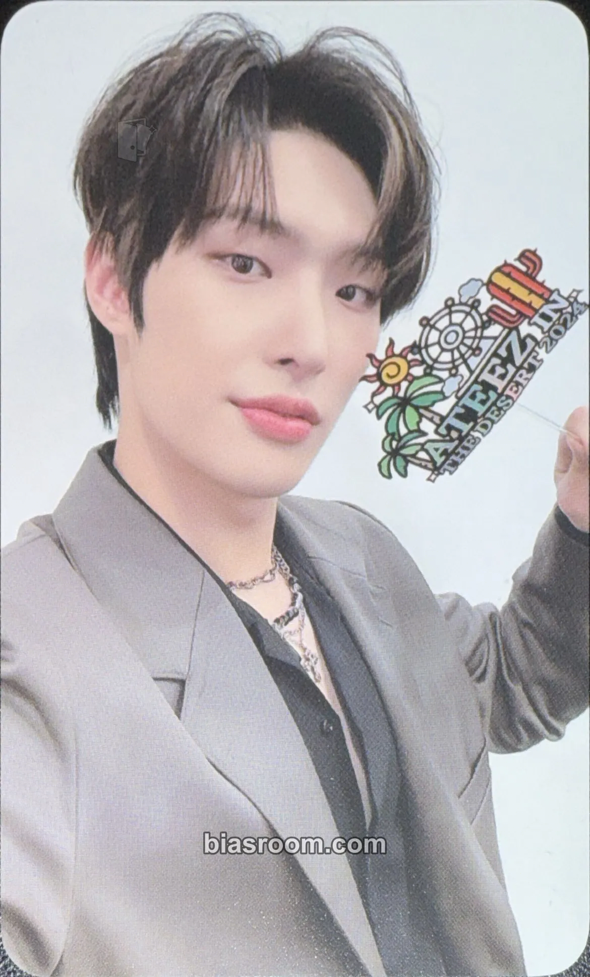 Mingi 2024 Coachella - Ateez in the Desert Photocard - ATEEZ - ATEEZ K-pop photocard