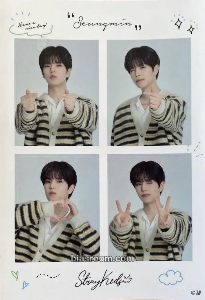 Seungmin Family Mart x Stray Kids Photocard - Stray Kids - Stray Kids K-pop photocard