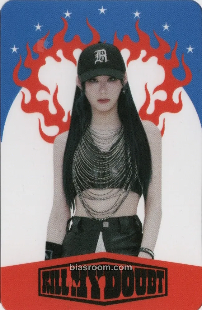 Chaeryeong KILL MY DOUBT Photocard - ITZY - ITZY K-pop photocard