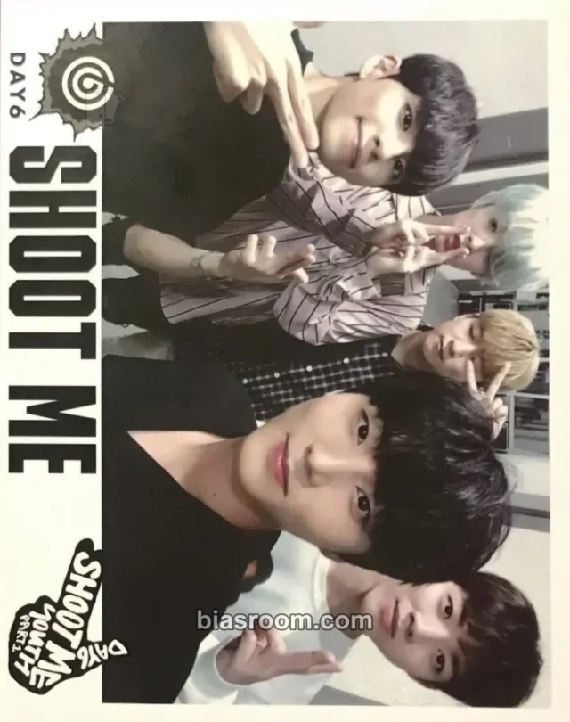 DAY6 - Shoot Me : Youth Part 1 Album taiwan press polaroid