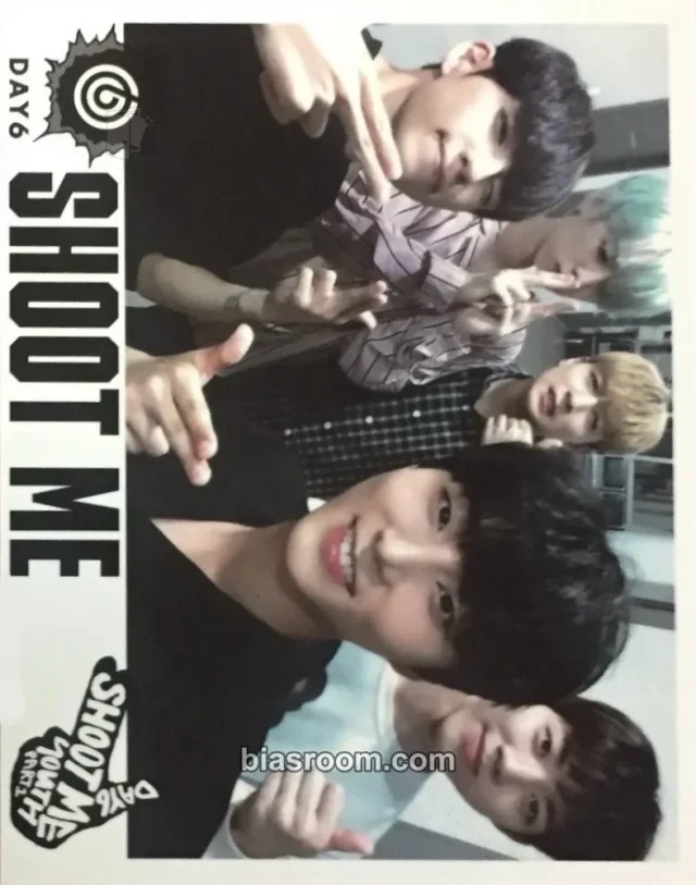DAY6 - Shoot Me : Youth Part 1 Album taiwan press polaroid