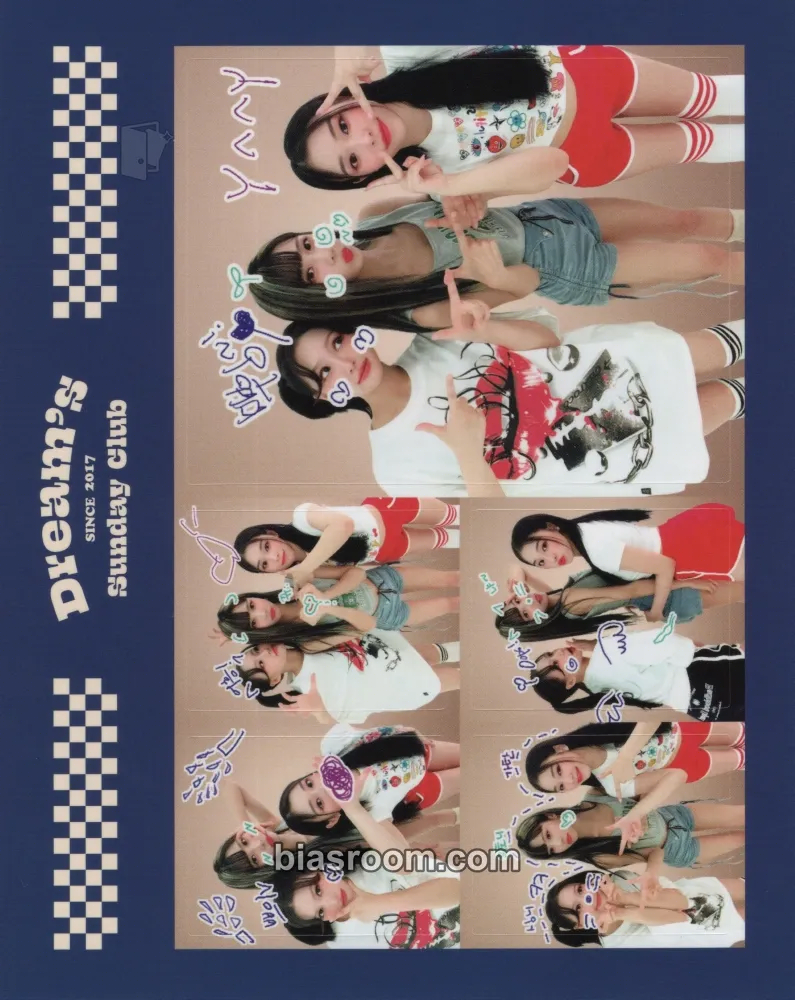 2023 Season's Greetings Photocard - Dreamcatcher - Dreamcatcher K-pop photocard