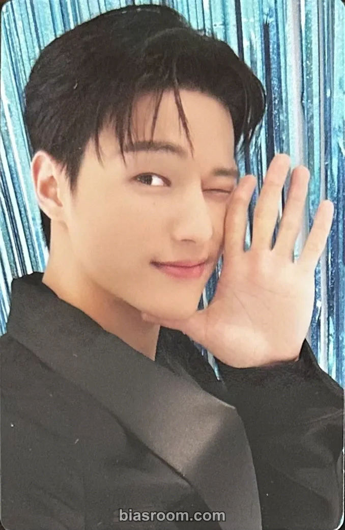 Wooyoung Golden Hour : Part 1 Work to Live Ver. Photocard - ATEEZ - ATEEZ K-pop photocard