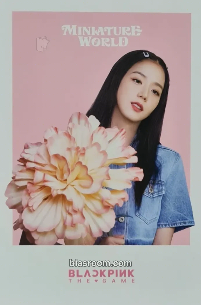 Jisoo BPTG - Miniature World Photocard - BLACKPINK - BLACKPINK K-pop photocard
