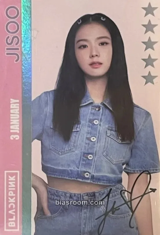 Jisoo BPTG - Miniature World Photocard - BLACKPINK - BLACKPINK K-pop photocard