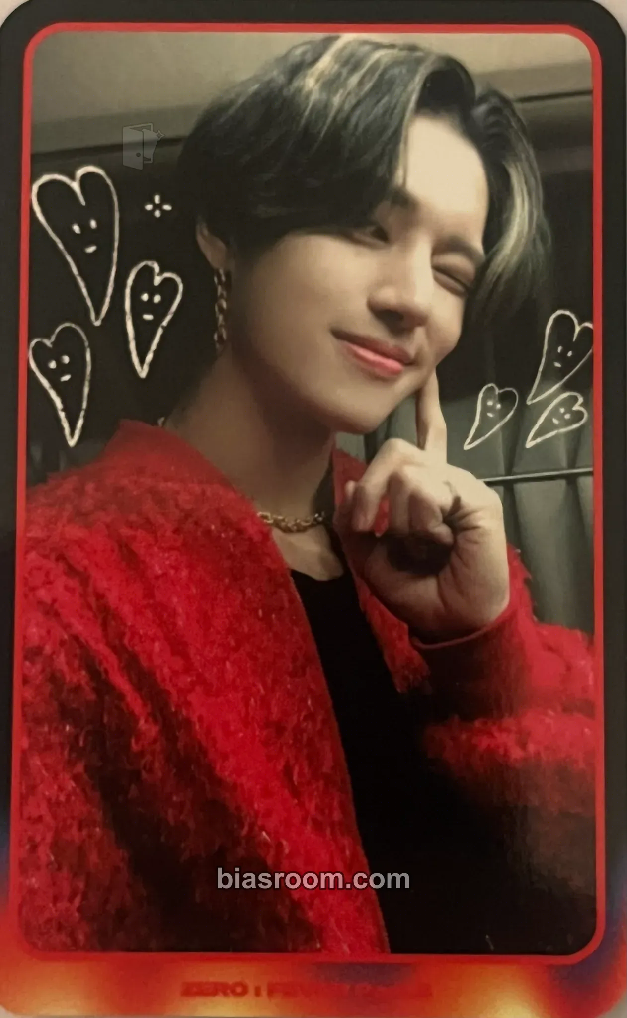 Wooyoung ZERO : FEVER Part.2 Photocard - ATEEZ - ATEEZ K-pop photocard