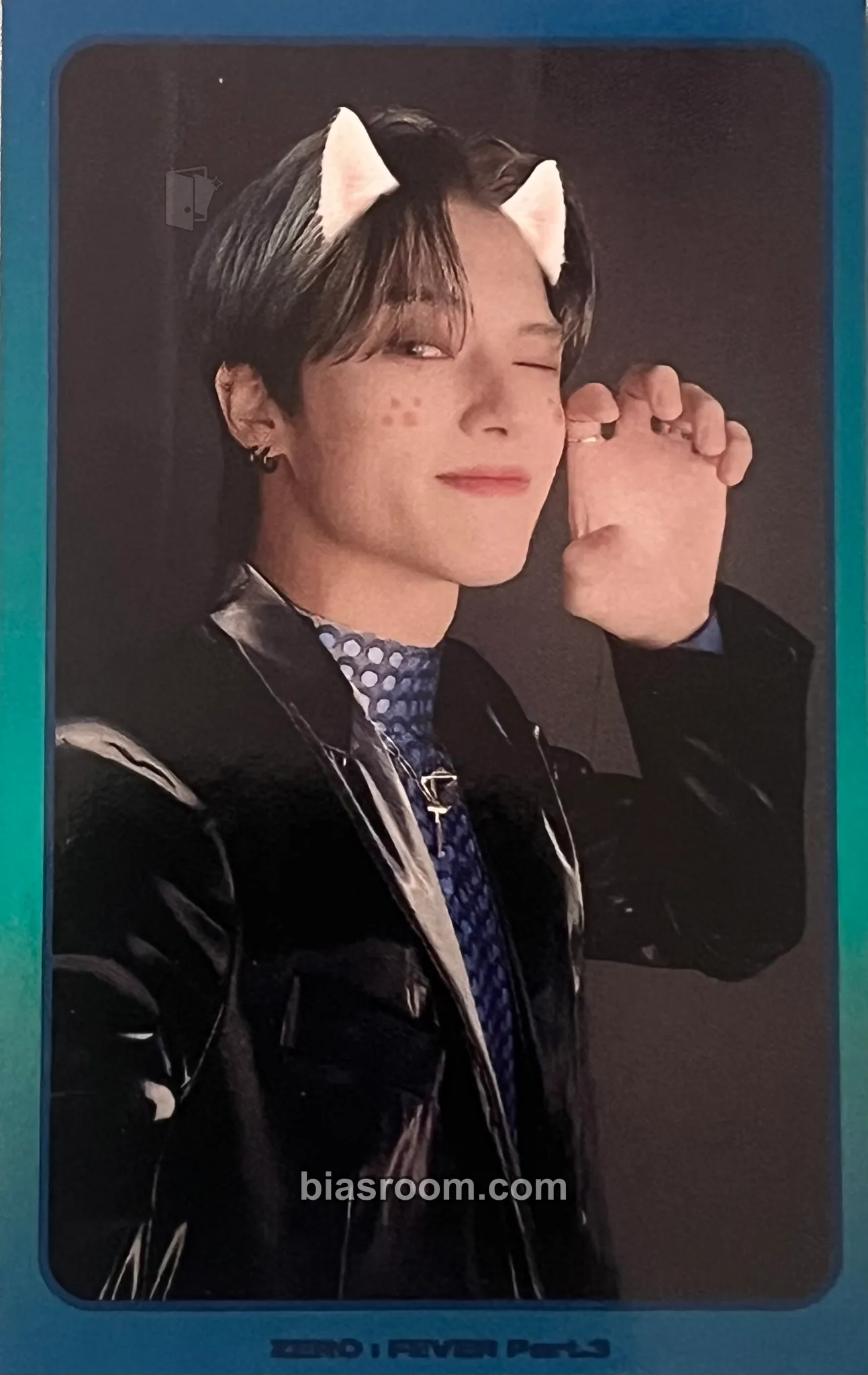 Wooyoung ZERO : FEVER Part.3 Photocard - ATEEZ - ATEEZ K-pop photocard