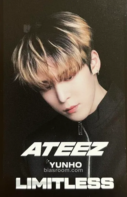 Yunho Limitless Photocard - ATEEZ - ATEEZ K-pop photocard