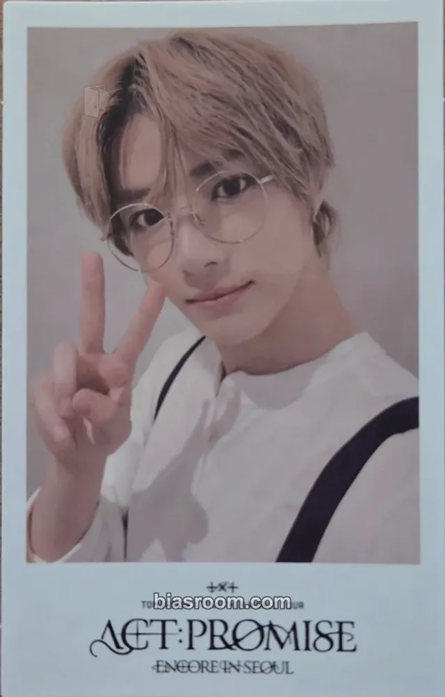 TOMORROW X TOGETHER - Beomgyu - ACT:PROMISE ENCORE IN SEOUL Other pre-order benefit (pob) weverse shop global (wvg) polaroid